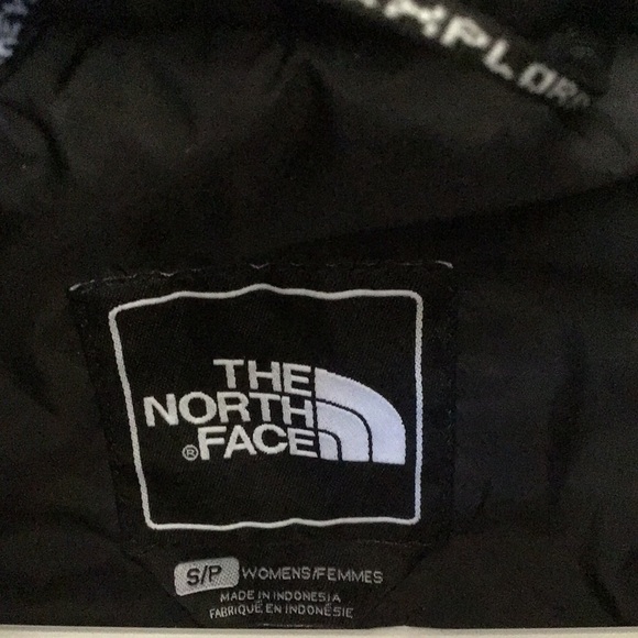 Black Primaloft The North Face Long Full Zip Jacket Small - Picture 3 of 7